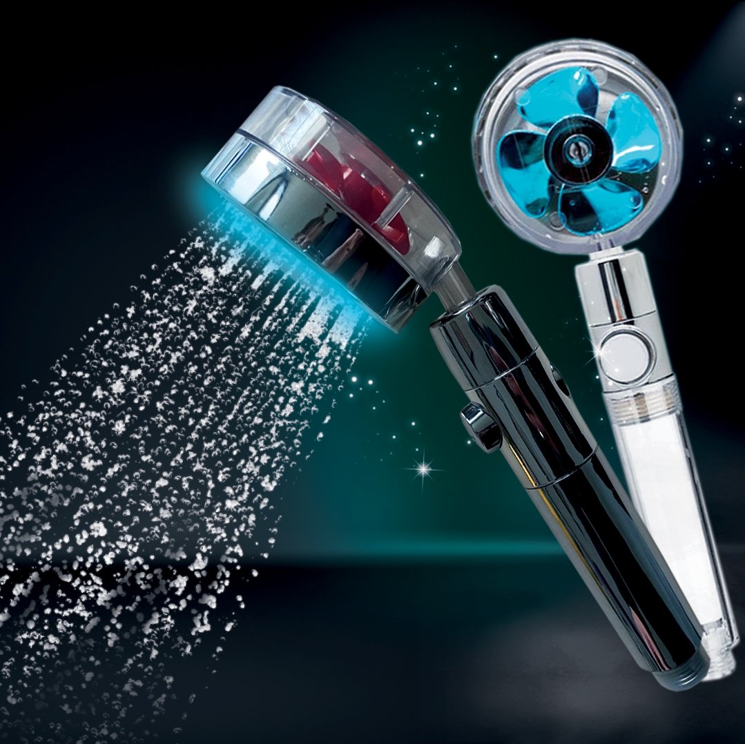 Water Saving Flow 360° Rotating High-Pressure Showerhead