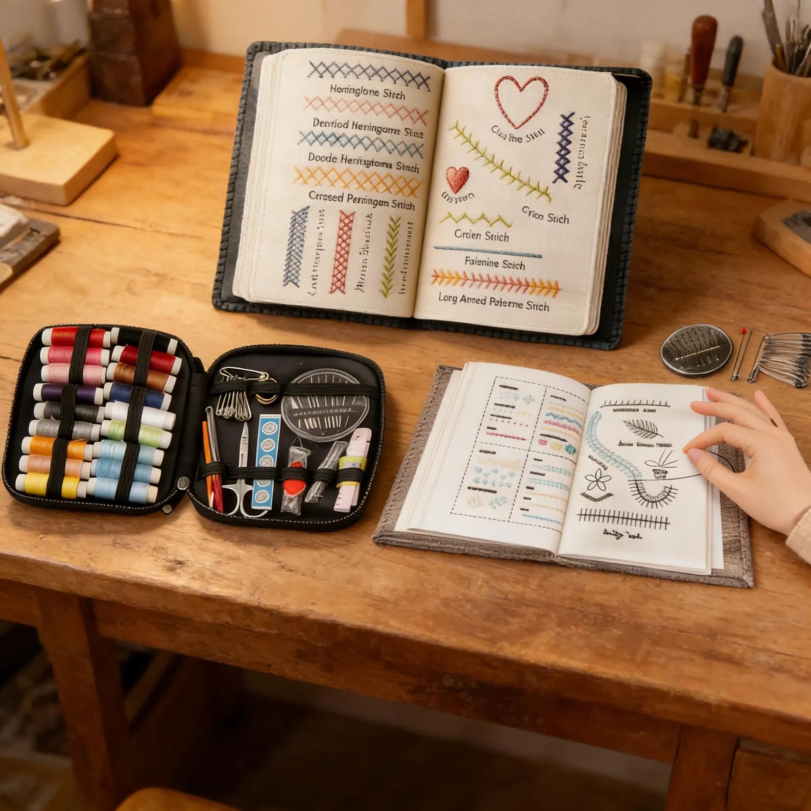 Embroidery Stitch Book
