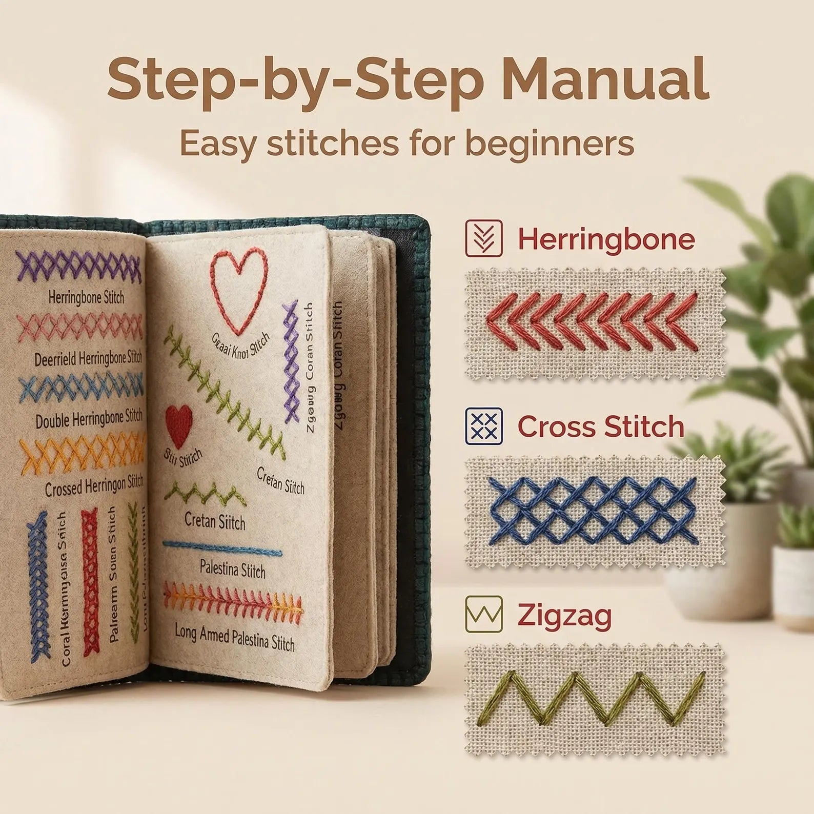 Embroidery Stitch Book